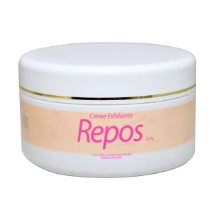 CREME ESFOLIANTE REPOS 250G ÓLEO E AMÊNDOA MOÍDA - MÉDIO ABRASÃO