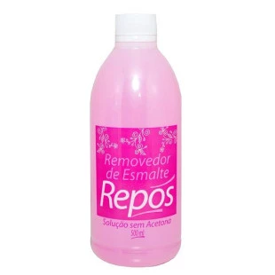 REMOVEDOR DE ESMALTE REPOS 500ML SEM ACETONA
