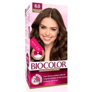 COLORAÇÃO BIOCOLOR - 6.0 - LOURO ESCURO CLÁSSICO