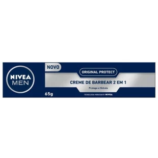 CREME DE BARBEAR NÍVEA 65G - ORIGINAL PROTECT