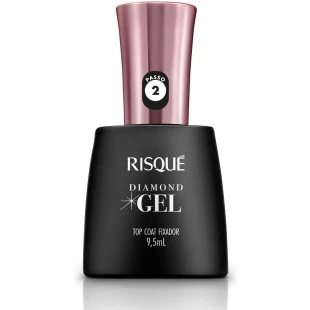 ESMALTE RISQUE DIAMOND GEL - TOP COAT FIXADOR