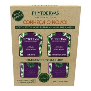 KIT PHYTOERVAS ANTIQUEDA 250ML - SHAMPOO + CONDICIONADOR