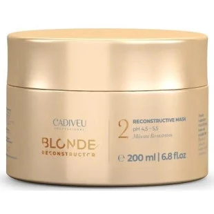 MASCARA CAPILAR CADIVEU 200ML - RECONSTRUTORA BLONDE RECONSTRUCTOR