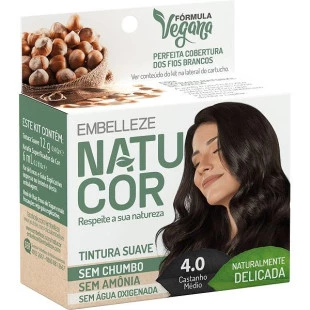 TONALIZANTE NATUCOR 4.0 - CASTANHO MEDIO