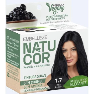 TONALIZANTE NATUCOR 1.7 - PRETO AZULADO