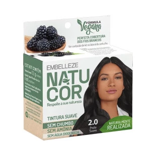 TONALIZANTE NATUCOR 2.0 - PRETO SUAVE