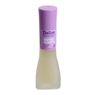 ESMALTE DAILUS FINALIZAÇÃO - OU VAI OU MATTE - TOP COAT FOSCO