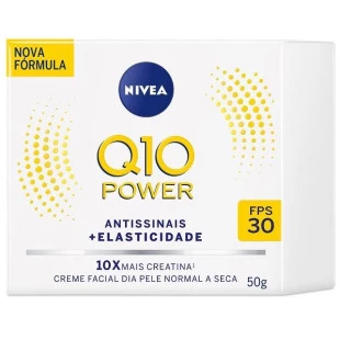 CREME FACIAL NÍVEA 50G - ANTISSINAIS - Q10 POWER - DIA FPS 30
