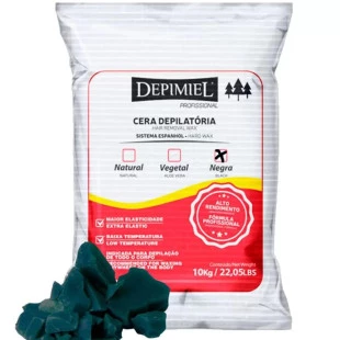 CERA EM PEDAÇOS DEPIMIEL 10KG QUENTE - NEGRA