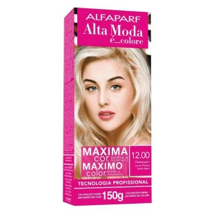 COLORAÇÃO ALTA MODA - È COLORE KIT - 12.00 - LOURO PLATINA