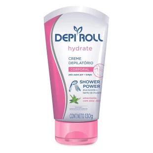 CREME DEPILATÓRIO DEPI ROLL 130G CORPORAL - SHOWER POWER - HYDRATE