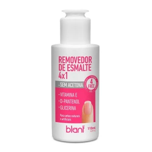 REMOVEDOR DE ESMALTE BLANT 110ML - SEM ACETONA