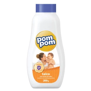 TALCO POM POM 200G - PREVENÇÃO DE ASSADURAS