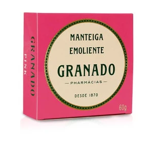 MANTEIGA EMOLIENTE GRANADO 60G - HIDRATANTE PARA AS MÃOS - PINK