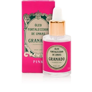 ÓLEO FORTALECEDOR GRANADO 10ML PARA UNHAS - PINK