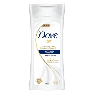 HIDRATANTE CORPORAL DOVE 200ML - NUTRIÇÃO ESSENCIAL