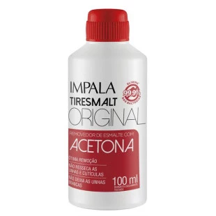 REMOVEDOR DE ESMALTE IMPALA 100ML - COM ACETONA