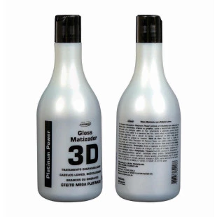 GLOSS MATIZADOR 3D KAMIRAS 550ML - PLATINUM POWER