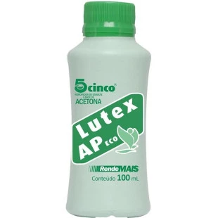 REMOVEDOR DE ESMALTE 5 CINCO 100ML LUTEX AP - COM ACETONA