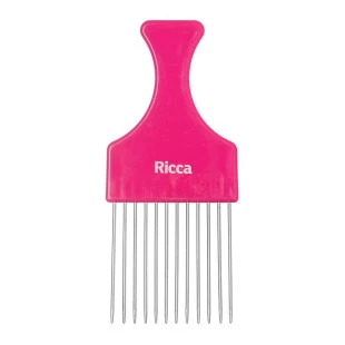 PENTE RICCA CACHOS E ONDAS - DENTE METAL - ref:2407