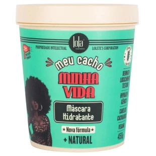 MÁSCARA CAPILAR LOLA COSMETICS 450G - MEU CACHO MINHA VIDA