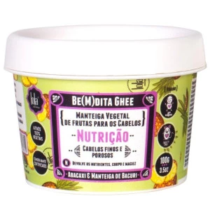 MÁSCARA CAPILAR LOLA COSMETICS 100G - BE(M)DITA GHEE NUTRIÇÃO