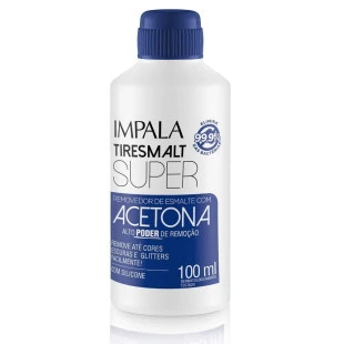 REMOVEDOR DE ESMALTE IMPALA 100ML - COM ACETONA - SUPER