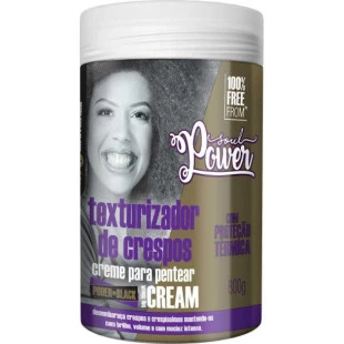 CREME PARA PENTEAR SOUL POWER 800G TEXTURIZADOR DE CRESPOS