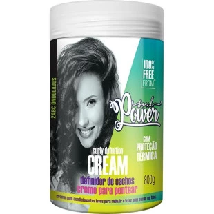 CREME PARA PENTEAR SOUL POWER 800G DEFINIDOR DE CACHOS