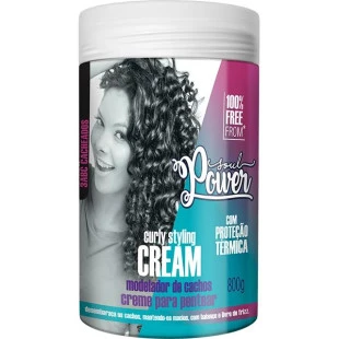 CREME PARA PENTEAR SOUL POWER 800G MODELADOR DE CACHOS