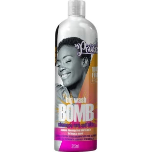 SHAMPOO SOUL POWER 315ML SEM SULFATO - BIG WASH BOMB