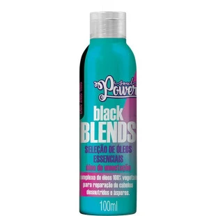 OLEO CAPILAR SOUL POWER 100ML BLACK BLENDS - UMECTAÇÃO
