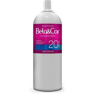 ÁGUA OXIGENADA BELA E COR 1 LITRO - 20 VOLUMES