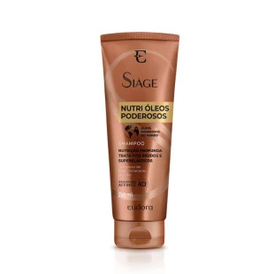SHAMPOO EUDORA SIAGE 250ML - ÓLEOS PODEROSOS