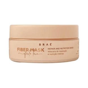 MÁSCARA CAPILAR BRAÉ 200G FIBER MASK - EFEITO TEIA