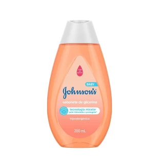 SABONETE LÍQUIDO JOHNSONS BABY 200ML - GLICERINA
