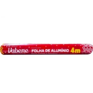 ROLO ALUMÍNIO VABENE - 45CM X 4M