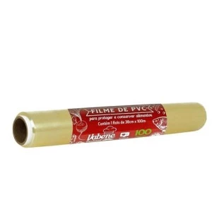 FILME PLÁSTICO PVC VABENE - 38CM X 100M