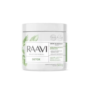 CREME DE MASSAGEM RAAVI 500G - DETOX