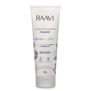 LOÇÃO HIDRATANTE CORPORAL RAAVI 220G - BEM-ESTAR