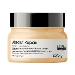 MASCARA CAPILAR LOREAL EXPERT 250G - ABSOLUT REPAIR - GOLD QUINOA + PROTEIN