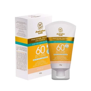 PROTETOR SOLAR FACIAL AUSTRALIAN GOLD 40G - FPS 60 - COR 1