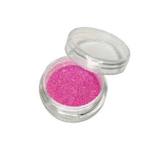 POTE GLITTER PARA DECORAR UNHAS SANTA CLARA - ROSA N°1