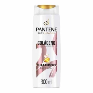 SHAMPOO PANTENE 300ML COLÁGENO - HIDRATA E RESGATA