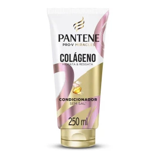 CONDICIONADOR PANTENE 250ML COLÁGENO - HIDRATA E RESGATA