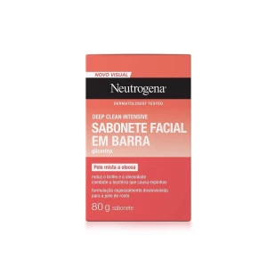 SABONETE FACIAL NEUTROGENA 80G - DEEP CLEAN