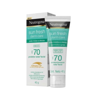PROTETOR SOLAR FACIAL NEUTROGENA 40G - SUN FRESH DERM CARE FPS 70