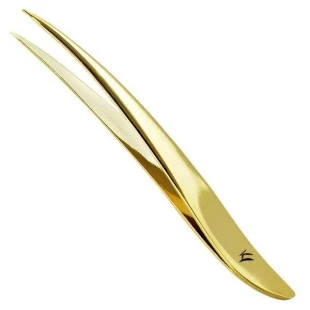 PINÇA KLASS VOUGH - PONTA DOURADA FINA - (TW-3077G)