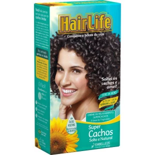KIT CREME RELAXANTE HAIRLIFE SUPER CACHOS