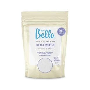 DOLOMITA DEPIL BELLA 800G - PRÉ & PÓS DEPILAÇÃO